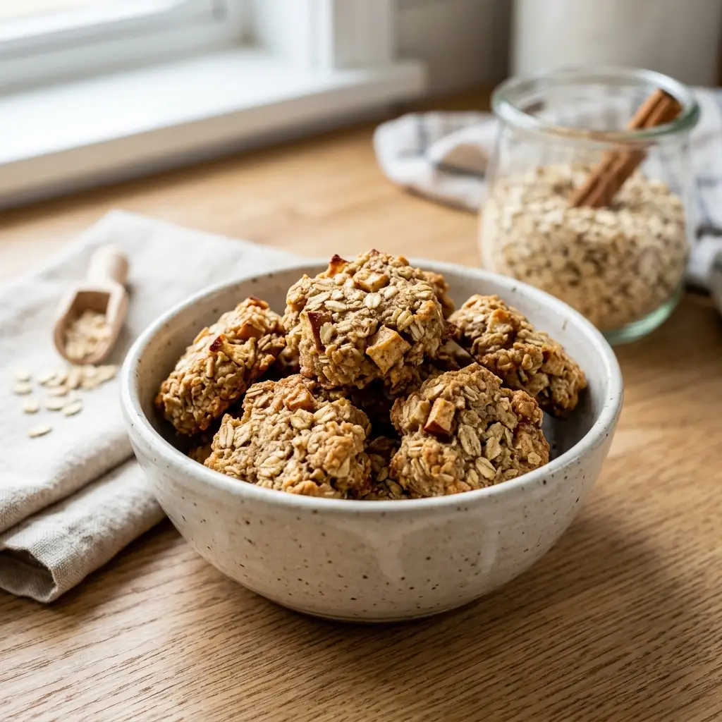 Dudley's Apple & Oatmeal Bites